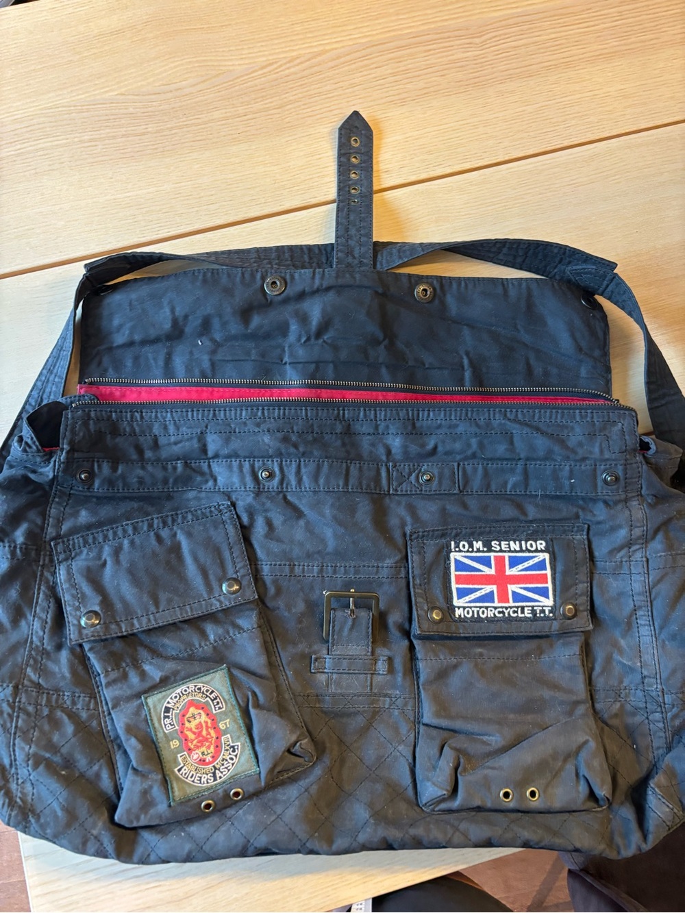 Vintage! Rare! POLO RALPH LAUREN military messenger bag! - Picture 12 of 13